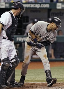 Derek Jeter, John Jaso