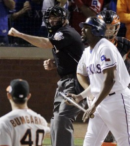 World Series Giants Rangers Baseball