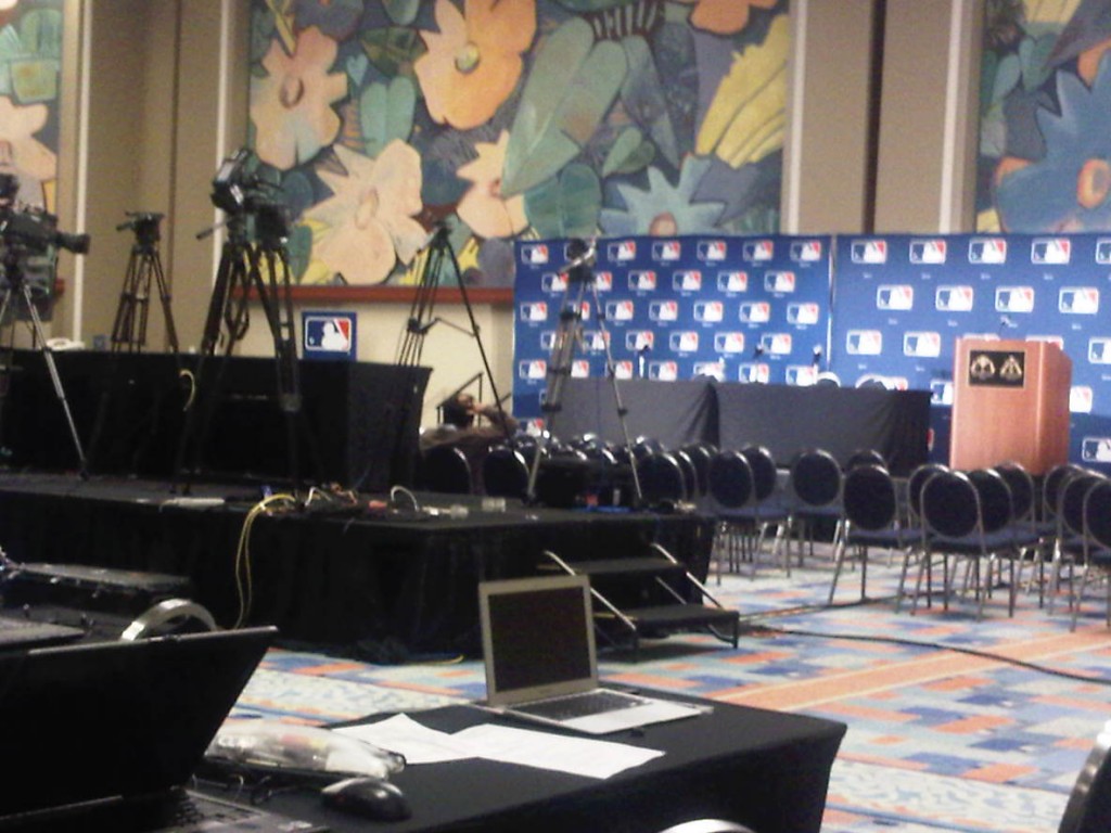 Winter Meetings setup