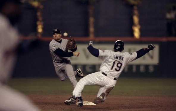 1999 New York Yankees Jeter Williams Knoblauch Martinez Baseball T-Shirt