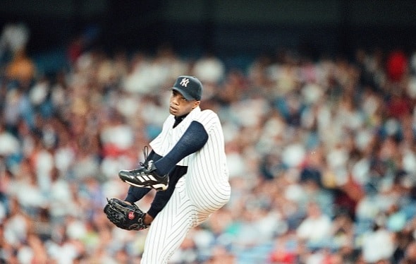 Orlando El Duque Hernandez  Yankees baseball, Baseball league