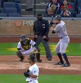 Aaron Judge has abandoned his toe-tap batting stance. : r/NYYankees