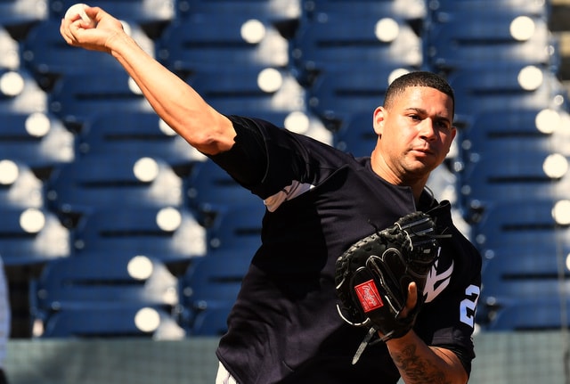 Gary Sanchez Throwing Mechanics 