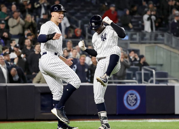 The Didi and Gleyber victory dance  New york yankees baseball, Yankees  baseball, New york yankees