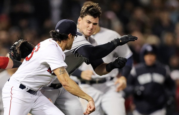 Tyler Austin suspended for five games following Yankees, Red Sox