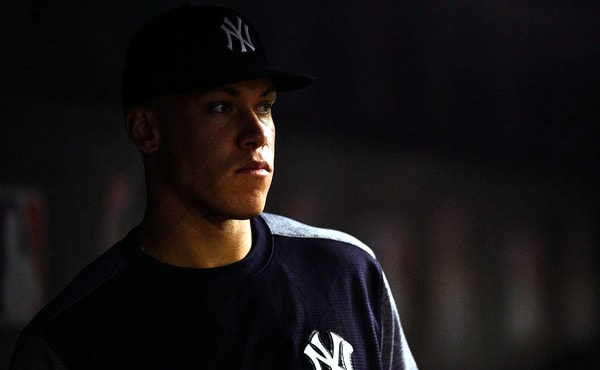 Aaron Judge takes batting practice but still 'not healed