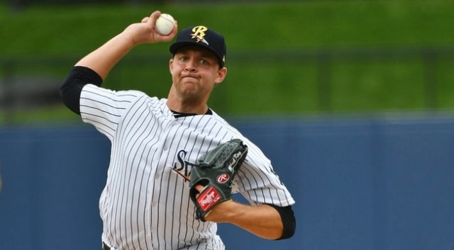 Yankee pitching prospect Tanner Myatt talks with Pinstripe Alley