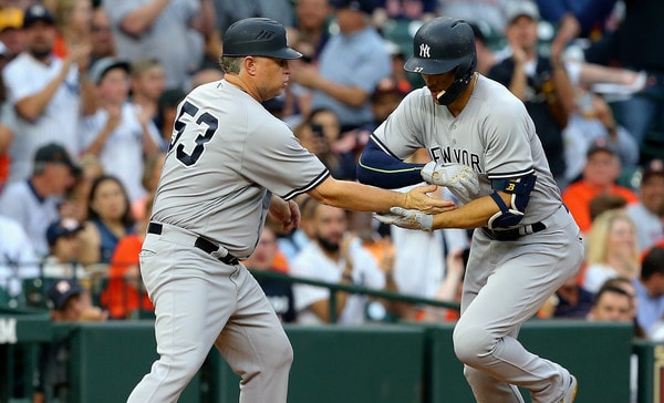 June 17, 2017 - Trenton, New Jersey, U.S - JACOBY ELLSBURY, the center  fielder for the New York Yankees who is on the concussion DL, continues to  work out with the Yankees