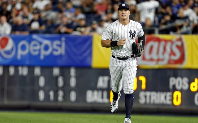 Aaron Judge hasn't just improved his plate discipline this year, he's  improved his plate coverage too - River Avenue Blues