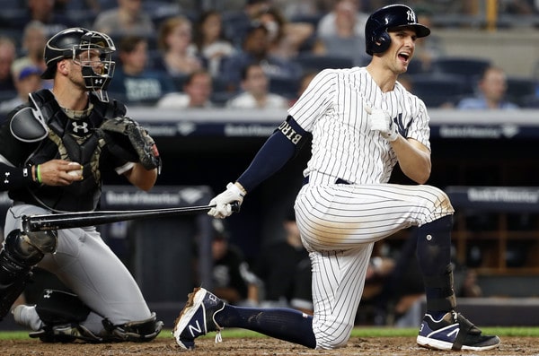 Greg Bird New York Yankees Team-Issued #33 Navy Jersey from the 2018 MLB  Season