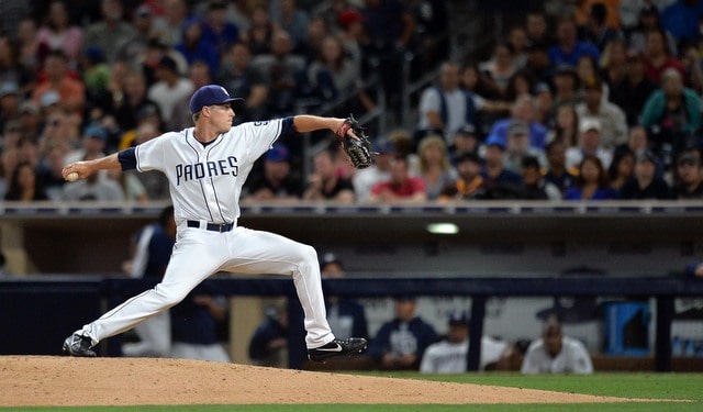 September 26, 2018: San Diego Padres relief pitcher Miguel Diaz